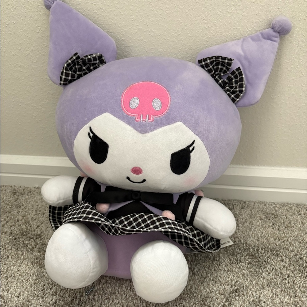 kuromi plushie 14”